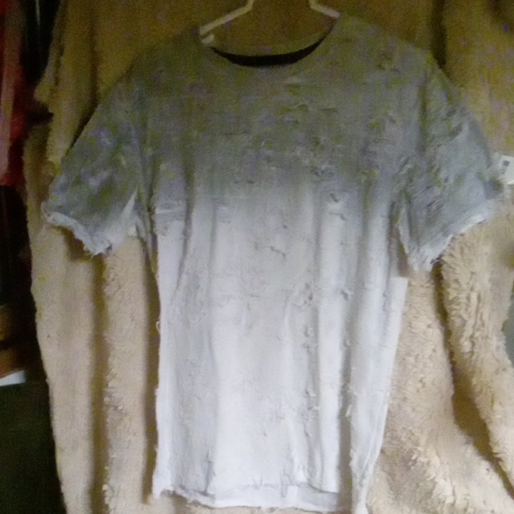 Carbon Gray Short Sleeve Tee Crew Neck